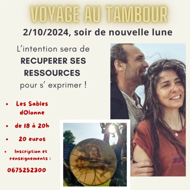 Le voyage au tambour approche ! Il reste deux places ! Belle journée ! #chamanisme#développementpersonnel